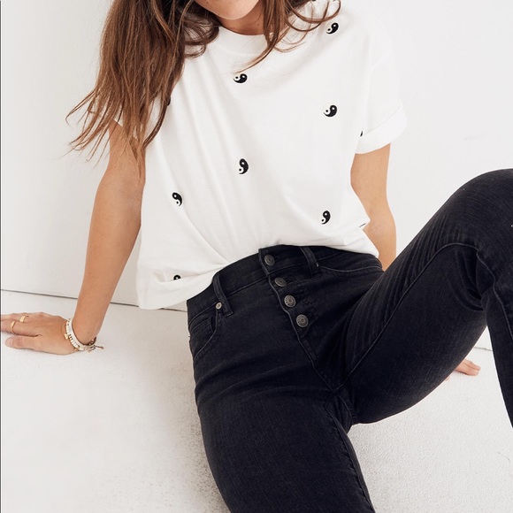 NEW Madewell Skinny Jeans in Berkeley Black - Picture 3 of 13